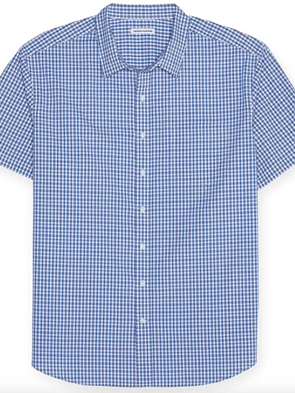 Short Sleeve 5XLT Button Down Poplin Sportshirt Amazon Essentials NEW WITH TAGS